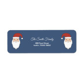 Weihnachtsstaus-Rücksendeadresse (Vorne)