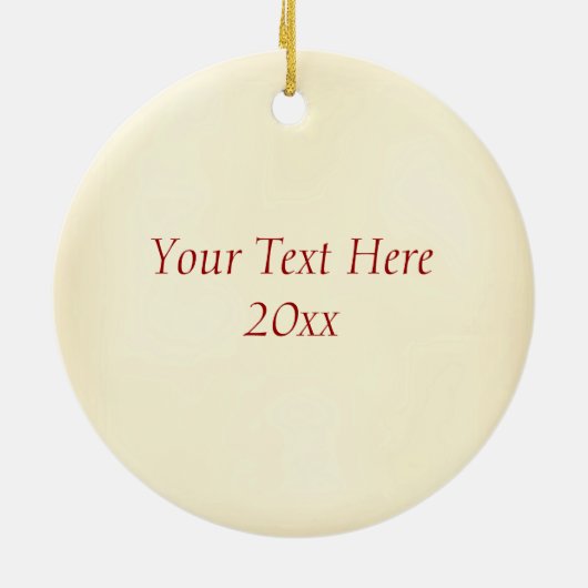 Weihnachtsstechpalmen-Monogramm K Keramik Ornament (Hinten)