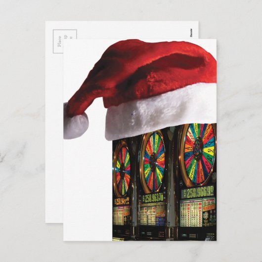 Weihnachtsstecker Feiertagspostkarte