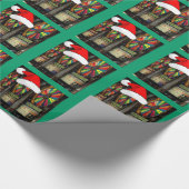Weihnachtsstecker Geschenkpapier (Ecke)