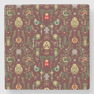 Weihnachtsstein-Untersetzer Steinuntersetzer