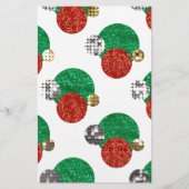 Weihnachtssteine Briefpapier (Vorderseite)