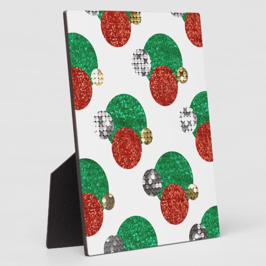 Weihnachtssteine Fotoplatte (Seite)