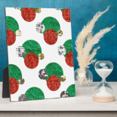 Weihnachtssteine Fotoplatte (Seite)