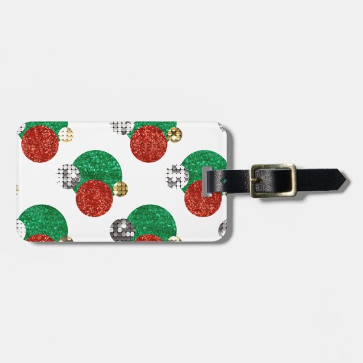 Weihnachtssteine Gepäckanhänger (Vorderseite horizontal)