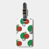 Weihnachtssteine Gepäckanhänger (Vorderseite vertikal)
