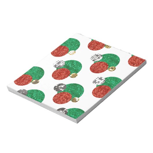 Weihnachtssteine Notizblock (Rotiert)