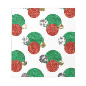 Weihnachtssteine Notizblock (Vorderseite)