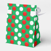 Weihnachtssteine Rot Weiß und Grün Gefallen Box Geschenkschachtel (Rückseite)