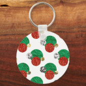 Weihnachtssteine Schlüsselanhänger (Vorderseite)