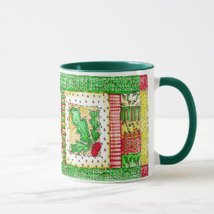 Weihnachtssteppdecke - Tasse