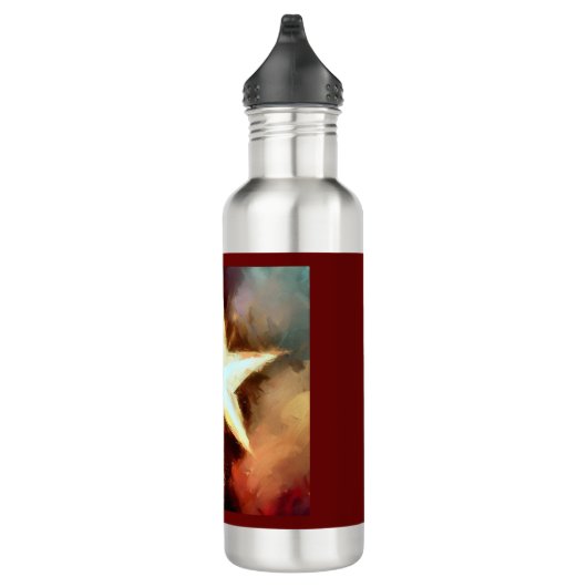 Weihnachtsstern 1 edelstahlflasche (Rechts)