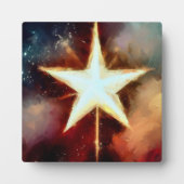 Weihnachtsstern 1 fotoplatte (Vorderseite)