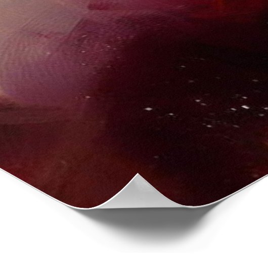 Weihnachtsstern 1 poster (Ecke)