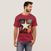 Weihnachtsstern 1 T-Shirt (Vorne ganz)