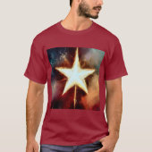 Weihnachtsstern 1 T-Shirt (Vorderseite)
