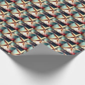 Weihnachtsstern 2 geschenkpapier (Ecke)