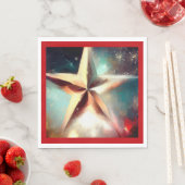 Weihnachtsstern 2 serviette (Beispiel)