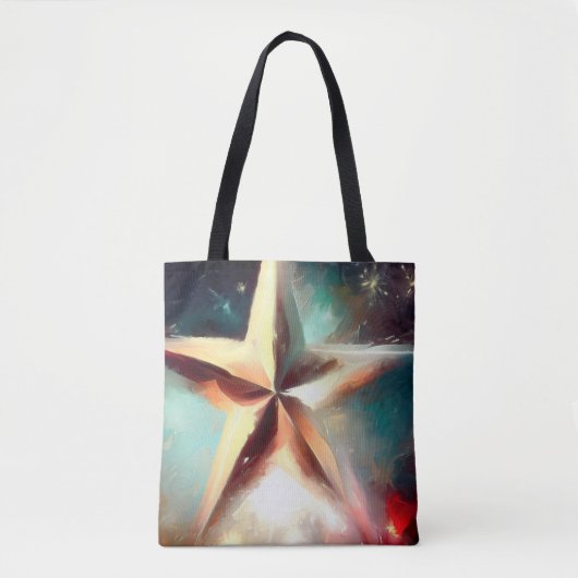 Weihnachtsstern 2 tasche (Vorderseite)