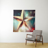 Weihnachtsstern 2 wandteppich (Beispiel)