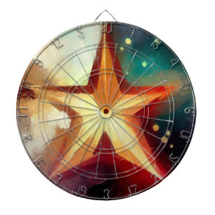Weihnachtsstern (3) dartscheibe