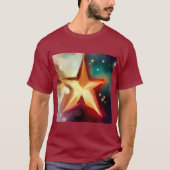 Weihnachtsstern 3 T-Shirt (Vorderseite)