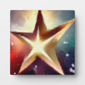Weihnachtsstern 4 fotoplatte (Vorderseite)