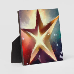 Weihnachtsstern 4 fotoplatte