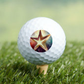 Weihnachtsstern (4) golfball (Insitu T-Shirt)