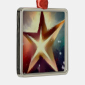 Weihnachtsstern 4 ornament aus metall (Rechts)