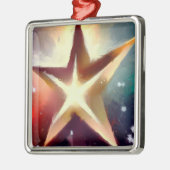 Weihnachtsstern 4 ornament aus metall (Links)