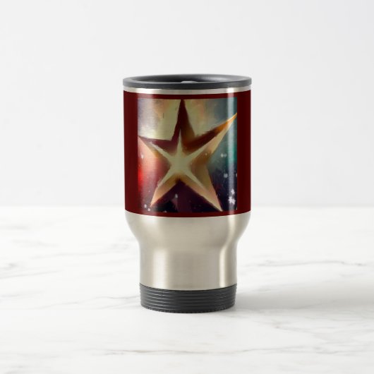 Weihnachtsstern 4 reisebecher (Mittel)