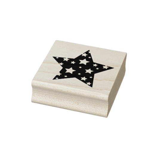 Weihnachtsstern-Briefmarke Gummistempel (Stempel)