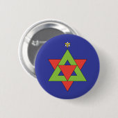 Weihnachtsstern Button (Vorne & Hinten)