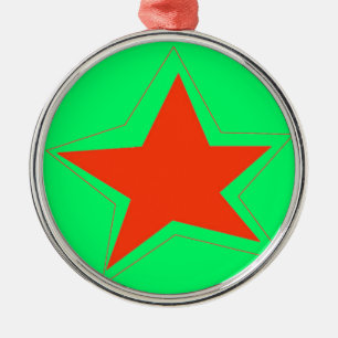 Weihnachtsstern der Woche Silbernes Ornament