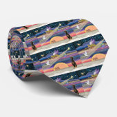 Weihnachtsstern - Doberman (natürlich) Krawatte (Gerollt)