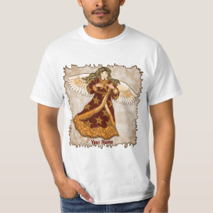 Weihnachtsstern-Engel-T-Shirt T-Shirt
