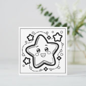 Weihnachtsstern Feiertagskarte (Stehend Vorderseite)