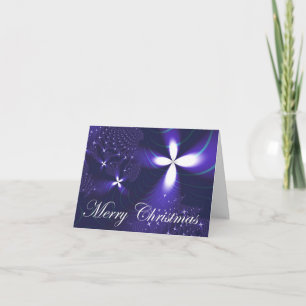 Weihnachtsstern Feiertagskarte