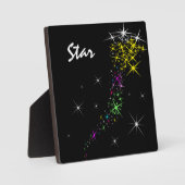 Weihnachtsstern Fotoplatte (Vorderseite)