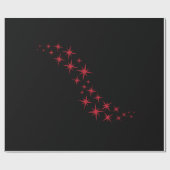 Weihnachtsstern Geblüht Geschenkpapier (Flach)