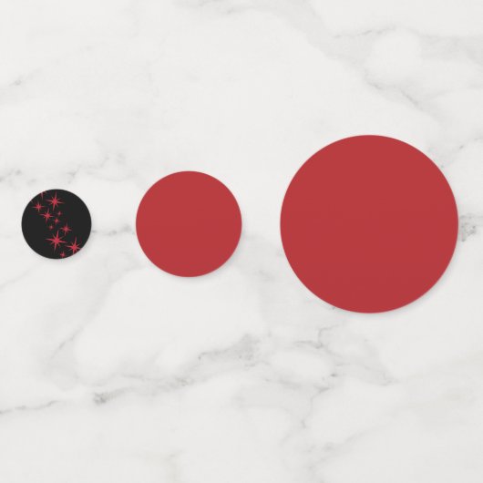 Weihnachtsstern Geblüht Konfetti (Rückseiten)