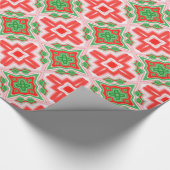 Weihnachtsstern Geschenkpapier (Ecke)