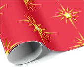 Weihnachtsstern Geschenkpapier (Rolleneckpunkt)