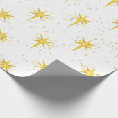 Weihnachtsstern Geschenkpapier (Ecke)