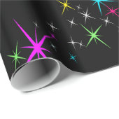 Weihnachtsstern Geschenkpapier (Rolleneckpunkt)