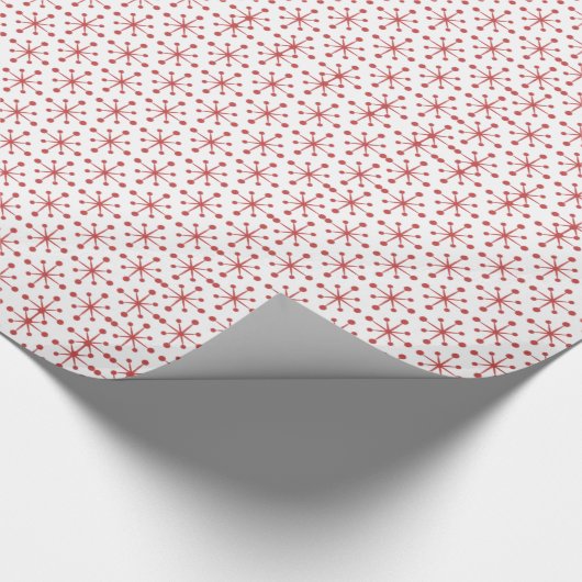 Weihnachtsstern Geschenkpapier (Ecke)