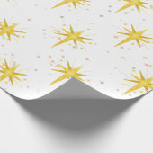 Weihnachtsstern Geschenkpapier (Ecke)