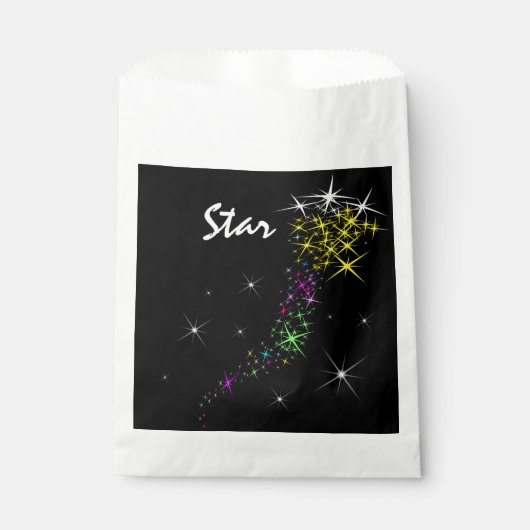 Weihnachtsstern Geschenktütchen (Vorderseite)