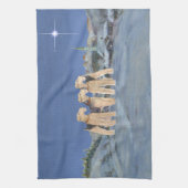 Weihnachtsstern Geschirrtuch (Vertikal)